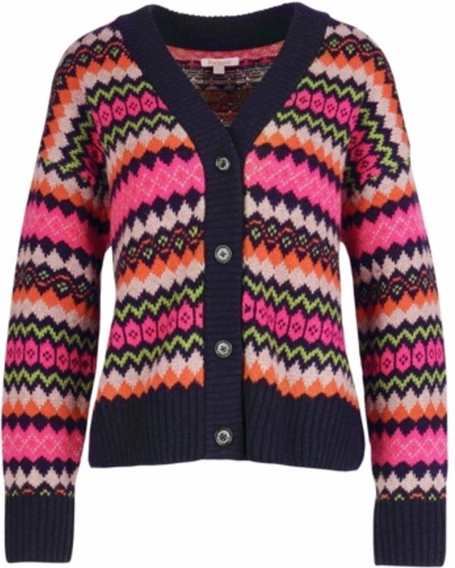 Vest Barbour Women Redclaw Cardigan Navy
