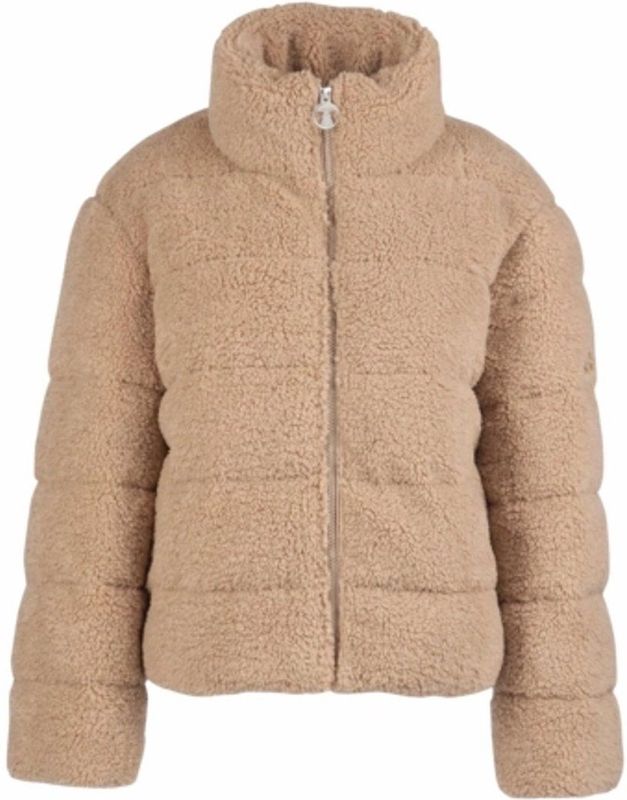 Barbour Beige Lichen Quilt Trench Jas voor Dames