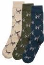 Barbour - Pointer Dog Socks Gift Box - Huissokken - Forest Mist - Luxe Geschenkverpakking