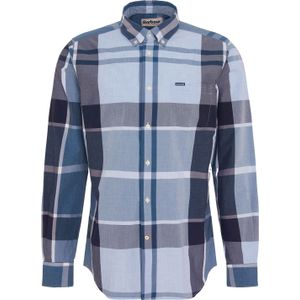 Barbour - Harris Tailored Shirt - Herenoverhemd - Blauw - Katoen