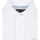 Barbour - Sports Poloshirt - Wit - Katoen Piqué