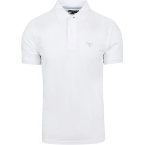 Barbour Poloshirt Wit - Heren