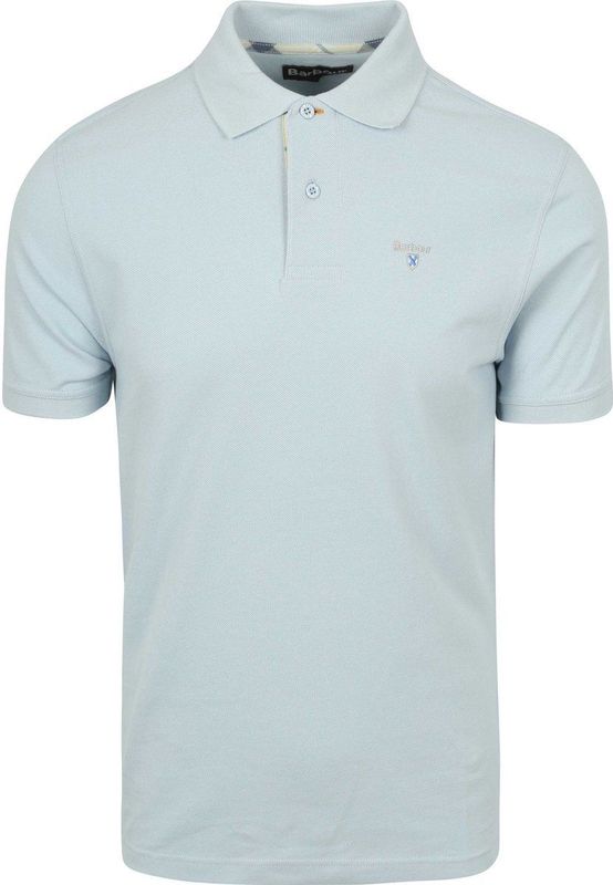 Barbour - Pique Polo - Blauw - 100% Katoen