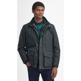 Barbour - Falstone - Regenjas - Donkergroen - Gewaxt Katoen