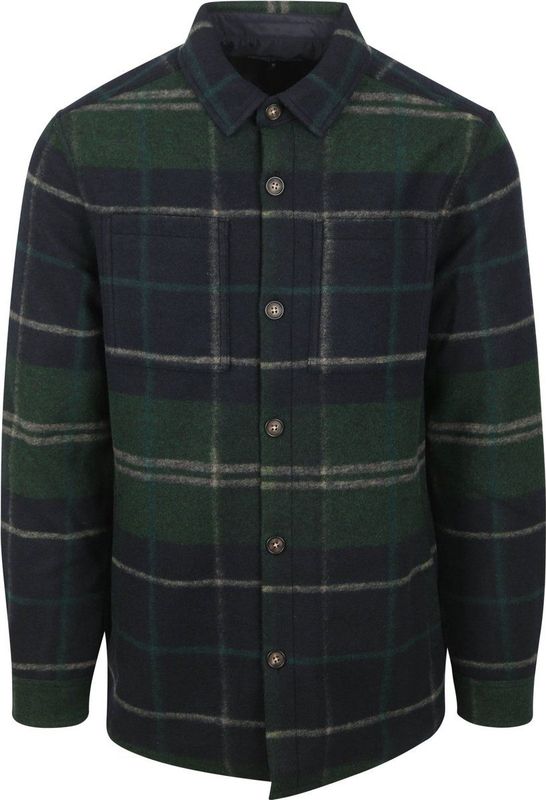 Barbour - Chapter Tailored Check Overshirt - Groen - Herenoverhemd