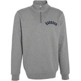 Barbour - Cotes Half Zip Sweatshirt - Grijs - Sweatshirt