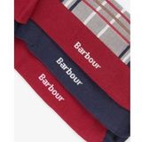 Barbour - Tartan Socks Gift Box - Huissokken - Blue Granite - 3 Stuks, Katoenmix met Stretch