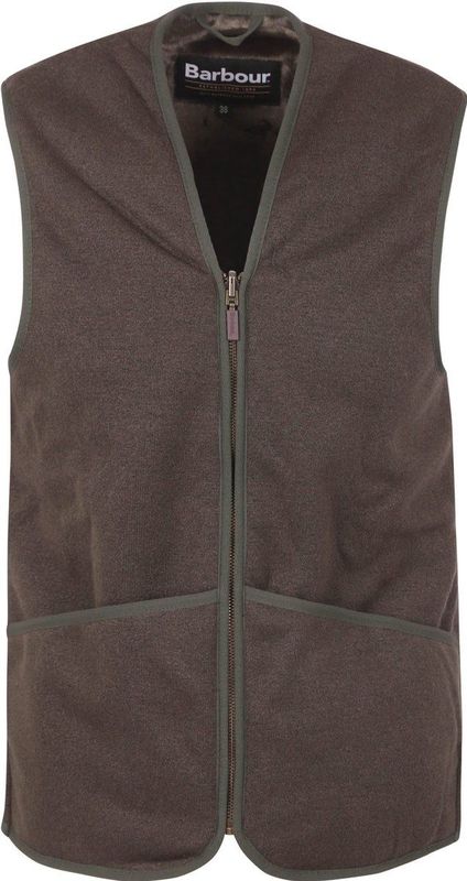 Barbour - Warm Pile Waistcoat Zip-In Liner - Bodywarmer - Sage