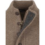 Barbour - Bruine Wollen Trui - Heren - Hoge Hals