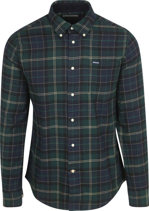 Barbour - Fortrose Tailored Tartan Shirt - Overhemd - Groen