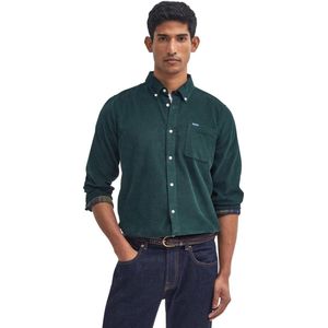Barbour - Casual Overhemd - Groen - Katoen Corduroy