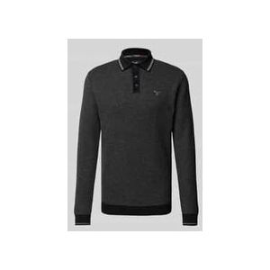 Barbour - Hilden Knitted Polo - Charcoal - Herenpolo