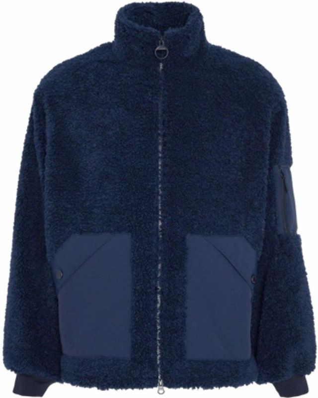 Barbour - Weardale Fleece Jacket - Jas - Navy - 100% Polyester