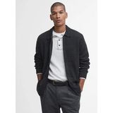 Barbour Vest Filley Gebreide Cardigan Zwart Marl
