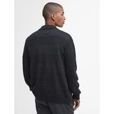 Barbour Vest Filley Gebreide Cardigan Zwart Marl