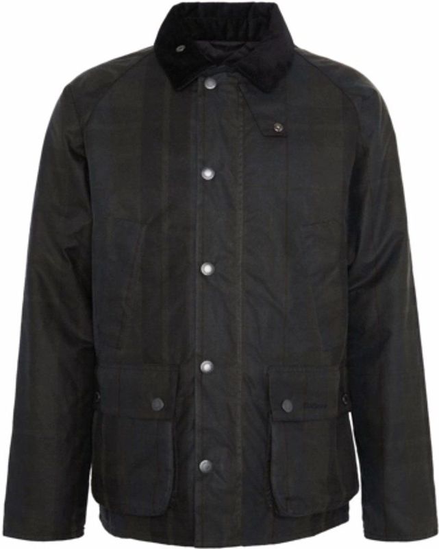 Barbour - Modern Check Bedale Wax Jacket - Tussenjas - Dundee Tartan - 100% Gewaxt Katoen