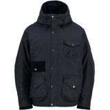 Barbour - Weardale Worker Wax - Jas - Navy - Gewaxt Katoen - Gewatteerde Voering