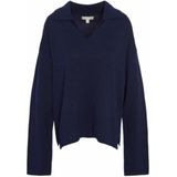 Barbour Trui Fearne Knitted - Navy