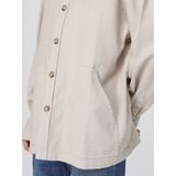 Longsleeve Shirt - Ecru - Met Borstzakken