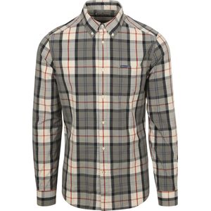 Barbour - Shirt Laggon Tartan - Overhemd - Blauw, Grijs, Rood - Katoen - Modern-fit