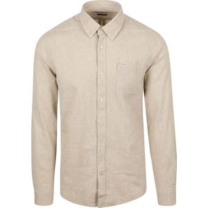 Barbour - Shirt Nelson - Overhemden - Stone Beige - Heren