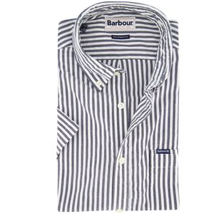 Barbour casual overhemd donkerblauw