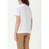 Barbour - Dames T-shirt - Wit - Katoen