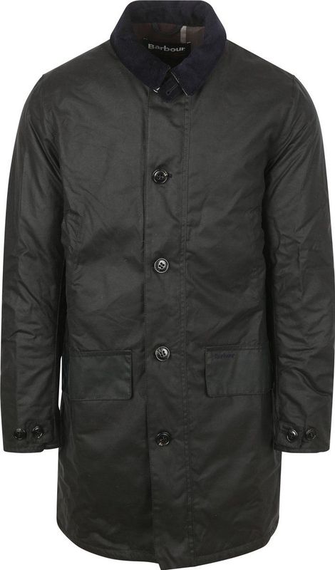 Barbour - Waxjas Mac - Donkerblauw - Heren - Outdoor Jassen
