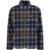 Barbour - Tartan Fleece Zip Through - Fleece - Marine blauw