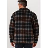 Barbour - Tartan Fleece Zip Through - Fleece - Marine Blauw - Heren