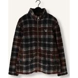 Barbour - Tartan Fleece Zip Through - Fleece - Marine Blauw - Heren