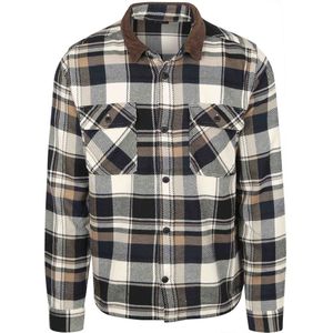 Barbour - Grasmoor Relaxed Checked Shirt - Blouse - Marine Blauw