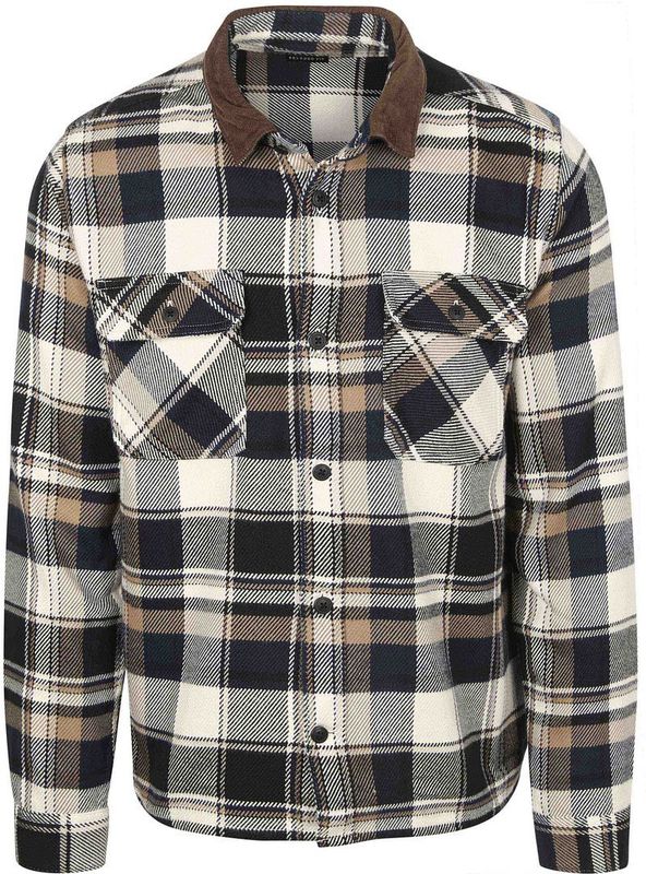 Barbour - Grasmoor Relaxed Checked Shirt - Blouse - Marine Blauw