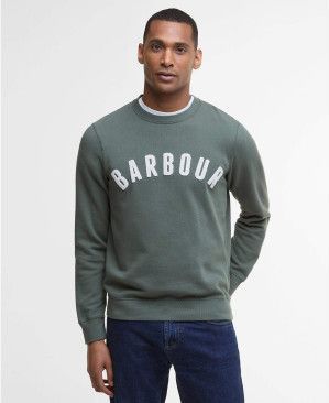 Barbour - MOL0101 - Sweatshirt - Grijs - Katoen