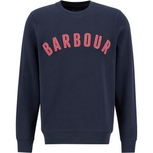 Barbour - Prep Logo Crew Neck Sweatshirt - Marine Blauw - Sweatshirt