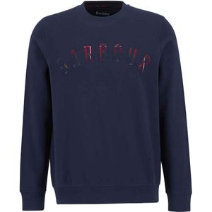 Barbour - Wynter Crew Neck Sweatshirt - Marine Blauw - Sweatshirt