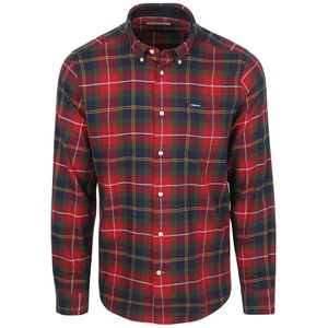 Barbour - Fortrose Tailored Tartan Shirt - Blouse - Rood