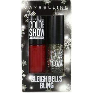 Maybelline Color Show Nagellak - Sleighbells Bling (Cadeauset)