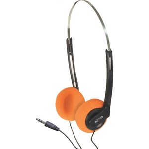 SoundLAB Lichtgewicht On-Ear Stereo Hoofdtelefoon Oranje 1,2m