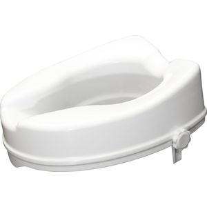 Aidapt verhoogde toiletbril wit - 5 cm