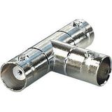 Electrovision - Splitter - 1x BNC Vrouwelijk - 2x BNC Vrouwelijk - Impedantie 50 Ohm