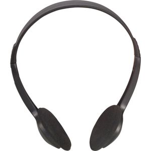 SoundLAB - On-ear Stereo Hoofdtelefoon - Zwart - 2 Meter