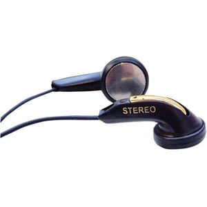 SoundLAB - Stereo Oordopjes - Waterbestendig - Zwart - 1,7 Meter