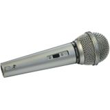 Mr Entertainer - Bedrade Karaoke Microfoon - Grijs - 3 Meter Kabel