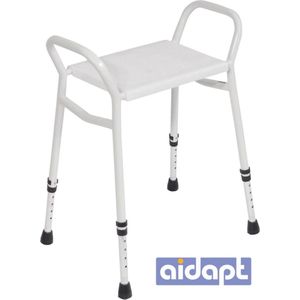 Aidapt - lichtgewicht douche stoel - hoogte verstelbaar - aluminium