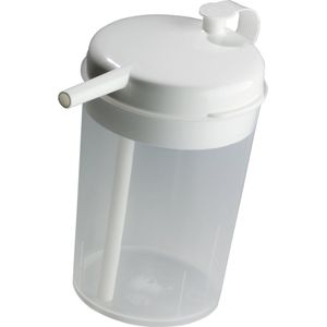 Aidapt novo cup drinkbeker (voor in bed) - transparant