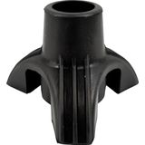 Aidapt - Tri-Support - Wandelstokdop - Zwart - 22 mm