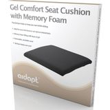 Aidapt gel zitkussen - memory foam - hoge kwaliteit