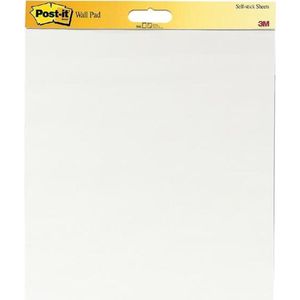 2 x Meeting chart 3M Post-it 566 Super Sticky 508x584mm blanco