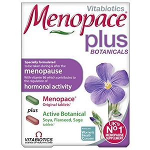 Vitabiotics Menopace Plus Botanisch, 56 tabletten
